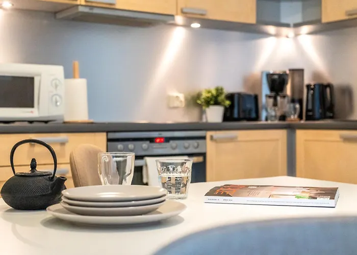 Apartment Center With Free Parking And Sauna